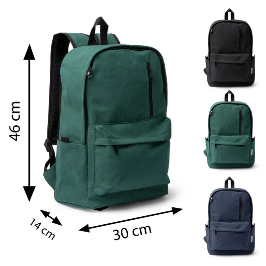 Zaino in Cotone Riciclato Porta PC 15