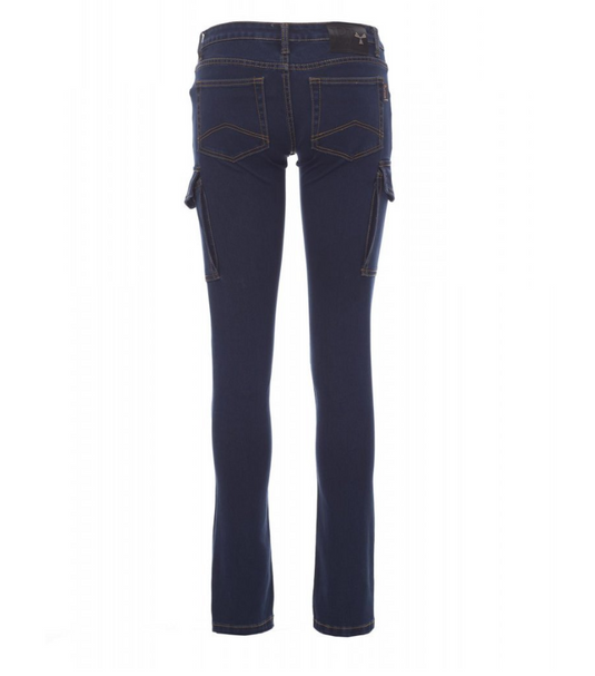 Pantalone Jeans Donna Stretch Multitasche Slim Payper Hummer Lady