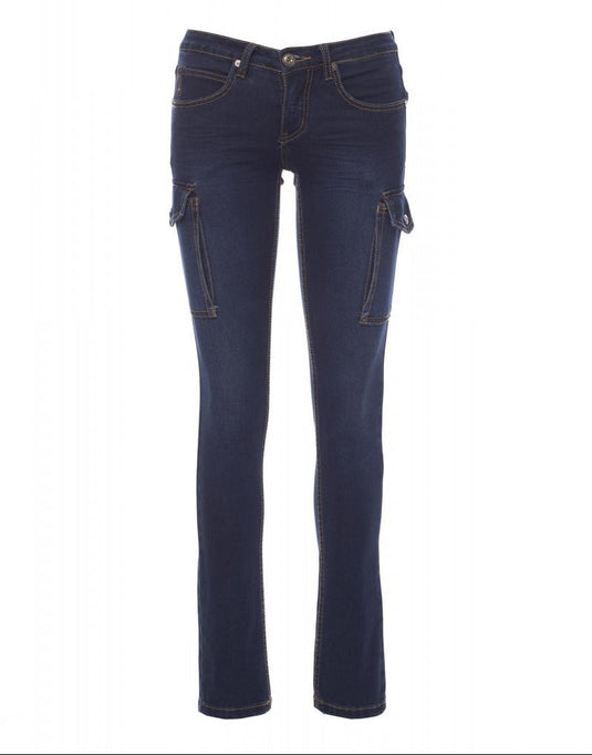 Pantalone Jeans Donna Stretch Multitasche Slim Payper Hummer Lady