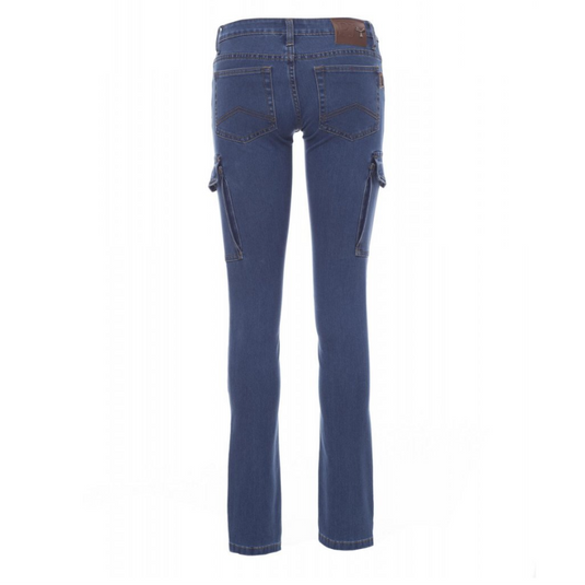 Pantalone Jeans Donna Stretch Multitasche Slim Payper Hummer Lady