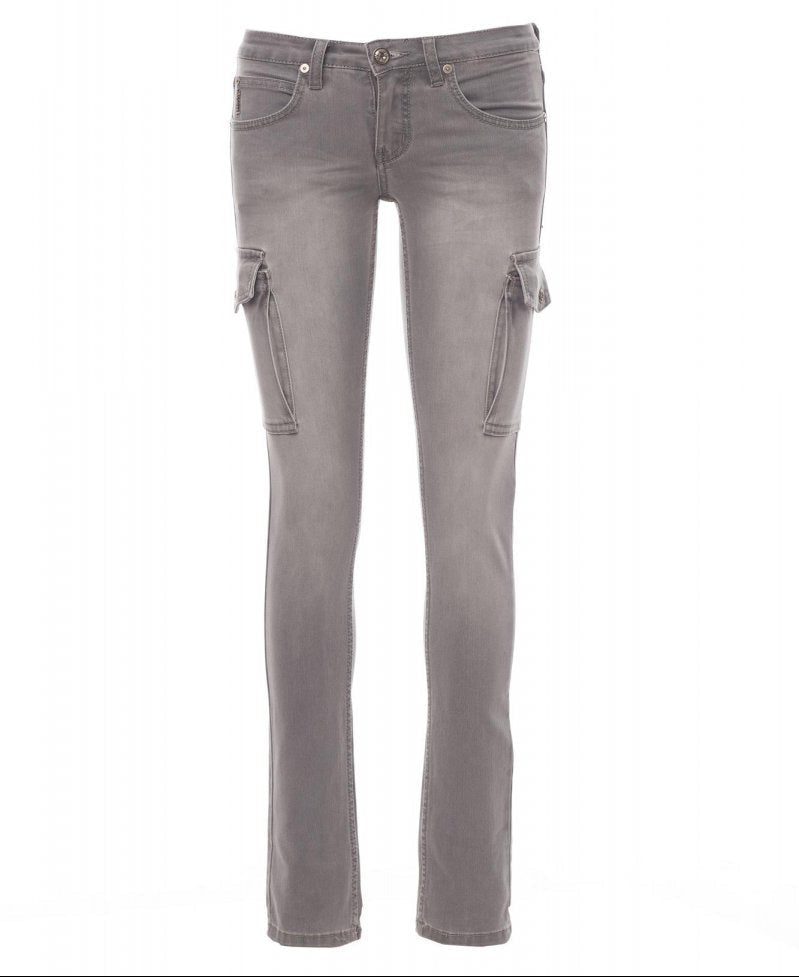 Carica immagine in Galleria Viewer, Pantalone Jeans Donna Stretch Multitasche Slim Payper Hummer Lady
