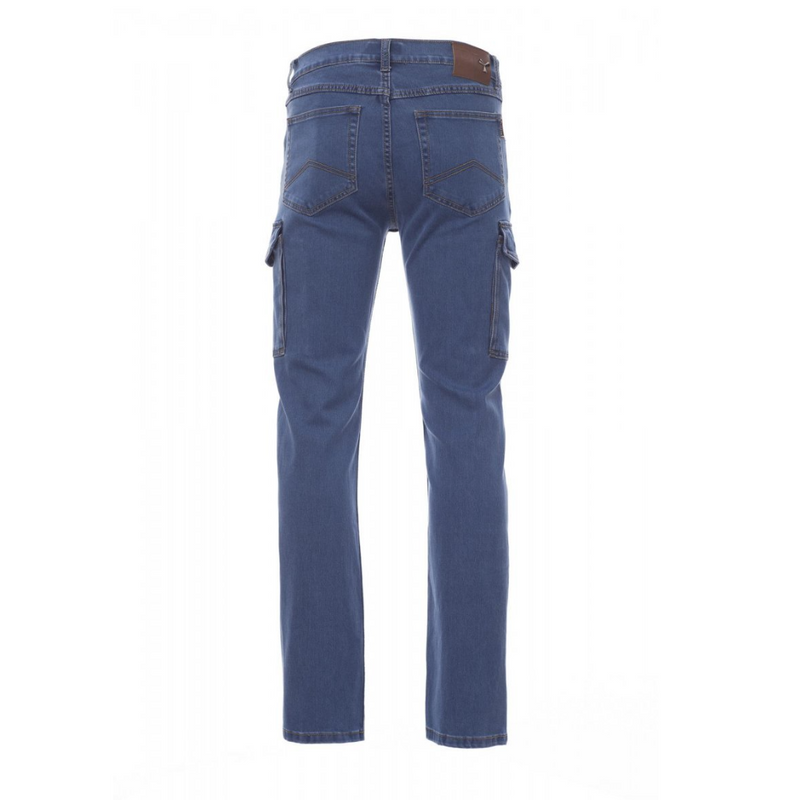 Carica immagine in Galleria Viewer, Pantalone TAGLIA-50 Jeans Stretch Multitasche Slim Payper Hummer Light Blue Outlet
