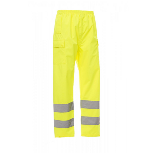 Pantalone Antipioggia TAGLIA-L Alta Visibilità Payper HURRICANE-PANTS Giallo Fluo Outlet