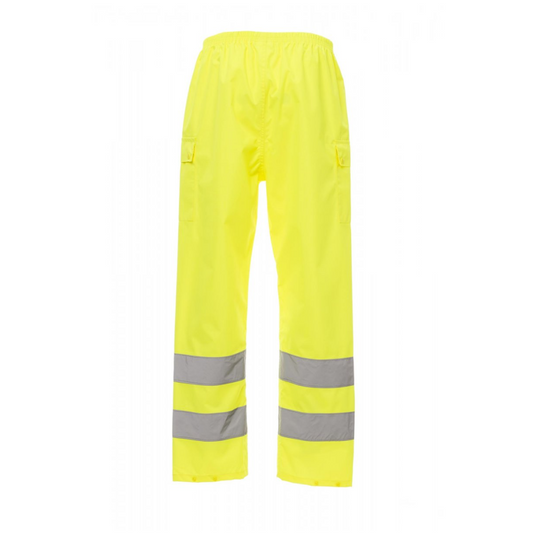 Pantalone Antipioggia TAGLIA-L Alta Visibilità Payper HURRICANE-PANTS Giallo Fluo Outlet