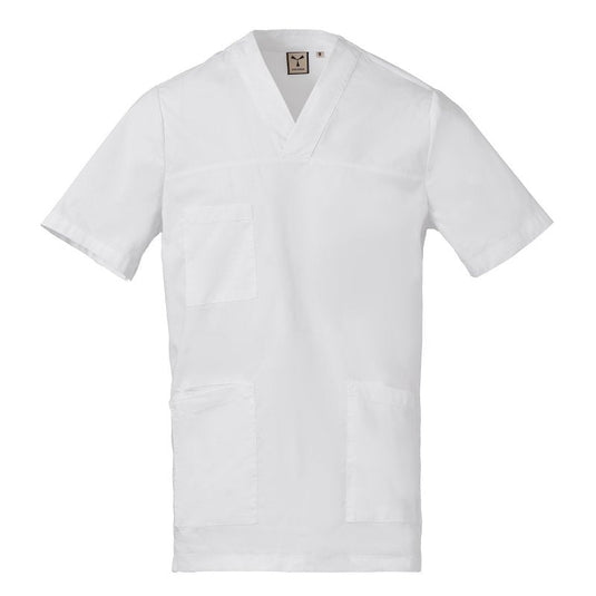 Casacca Uomo Manica Corta Stretch Sanitaria Personalizabile Payper Hygene