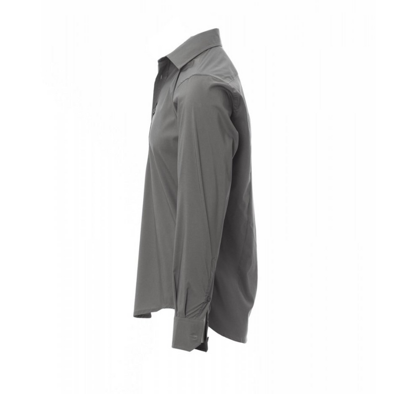 Carica immagine in Galleria Viewer, Camicia TAGLIA-L Stretch Easy Care Payper Image Steel Grey Outlet
