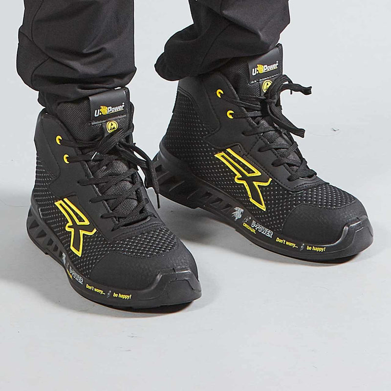 Carica immagine in Galleria Viewer, Scarpe Antinfortunistiche Alte U-Power Joe S3 ESD

