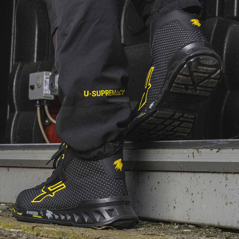 Carica immagine in Galleria Viewer, Scarpe Antinfortunistiche Alte U-Power Joe S3 ESD
