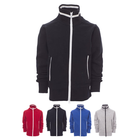 Felpa Bambino Zip Intera Garzata Payper Junior+