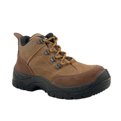 Scarpe da Lavoro Alte O1 – Marrone in Pelle per Outdoor, Caccia Escursioni, Trekking | Alba&n K81