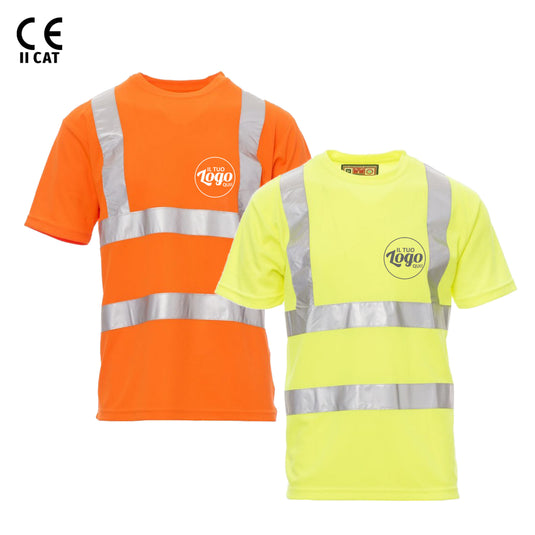 Kit Payper Hi-Vis Working Summer 2 Pezzi - Pantalone e T-Shirt o Polo Alta Visibilità a Scelta