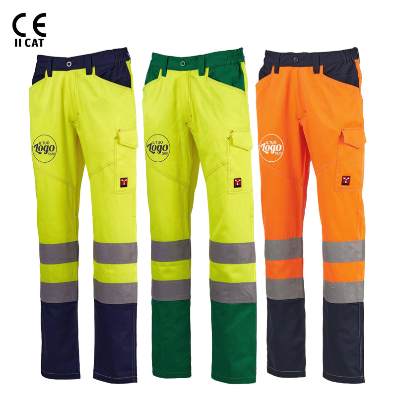 Carica immagine in Galleria Viewer, Kit Payper Hi-Vis Charter Summer 2 Pezzi - Pantalone e T-Shirt o Polo Alta Visibilità a Scelta
