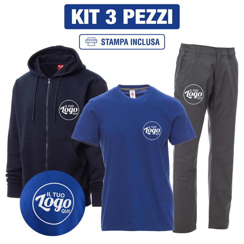 Carica immagine in Galleria Viewer, Kit Payper Urban 3 Pezzi Personalizzato – T-Shirt Print, Felpa Pontiac e Pantalone Engine
