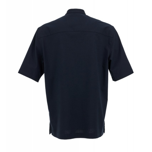 Camicia Elasticizzata Misto Lino Coreana Payper Lagoon