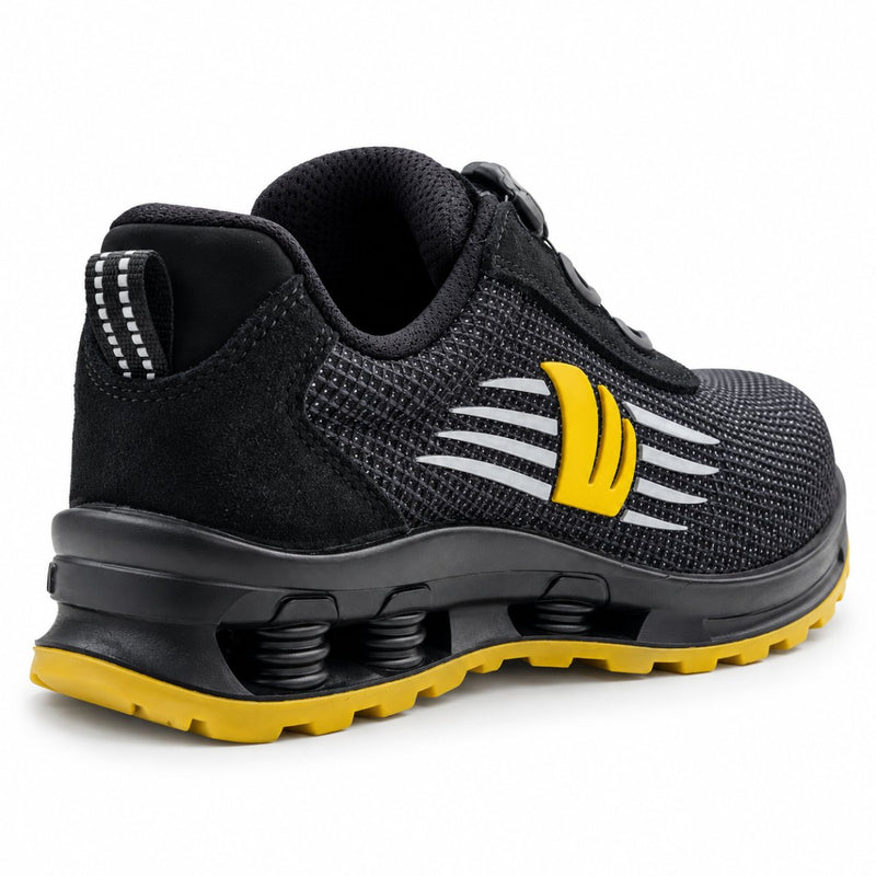 Carica immagine in Galleria Viewer, Scarpe Antinfortunistiche STAR Lewer S3S FO SR ESD con Rotore e Puntale in Alluminio
