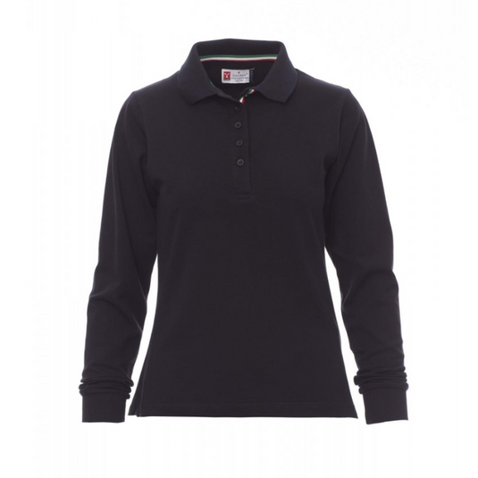 Polo Donna Manica Lunga Payper Long Nation Lady