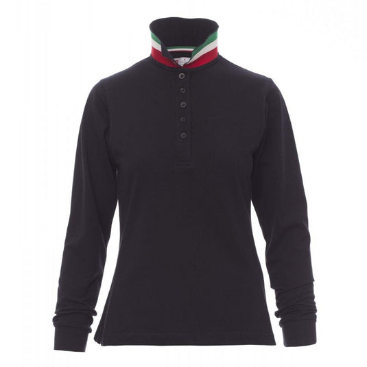 Polo Donna Manica Lunga Payper Long Nation Lady
