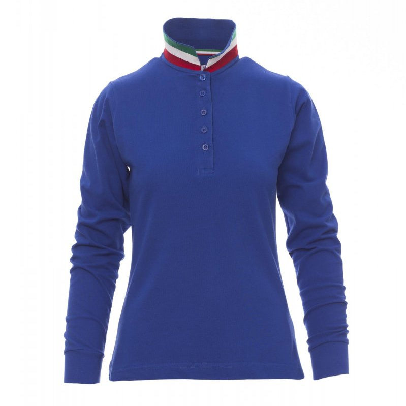 Carica immagine in Galleria Viewer, Polo Donna Manica Lunga Payper Long Nation Lady
