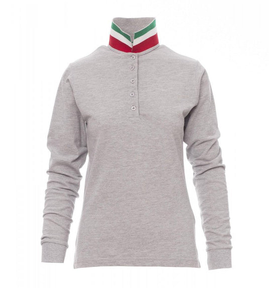 Polo Donna Manica Lunga Payper Long Nation Lady