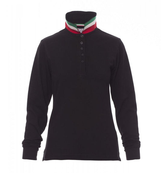 Polo Donna Manica Lunga Payper Long Nation Lady