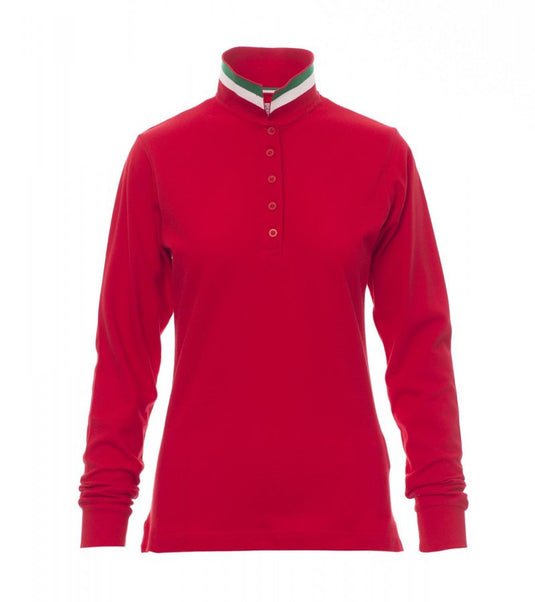 Polo Donna Manica Lunga Payper Long Nation Lady