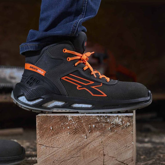 Scarpe antinfortunistiche alte impermeabili S3S U-Power Lord
