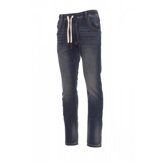 Pantalone Uomo Jeans Stretch Slim Fit con Coulisse Payper Los Angeles