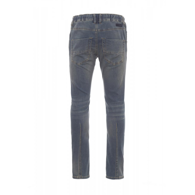Carica immagine in Galleria Viewer, Pantalone TAGLIA-48 Jeans Stretch Slim Fit con Coulisse Payper Los Angeles Light Blue Outlet
