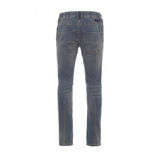 Pantalone TAGLIA-48 Jeans Stretch Slim Fit con Coulisse Payper Los Angeles Light Blue Outlet
