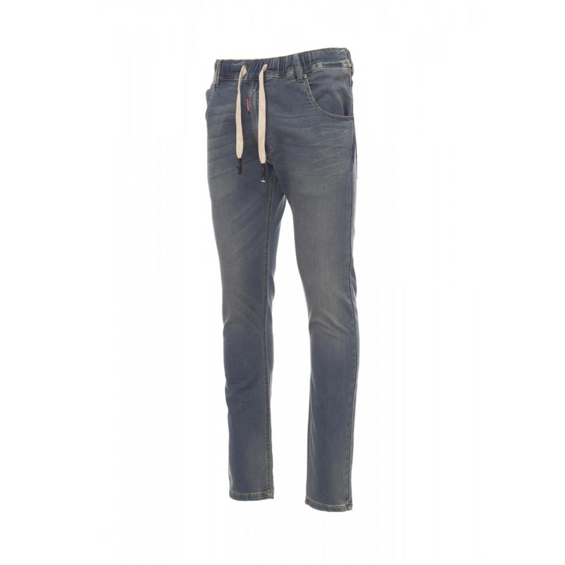 Carica immagine in Galleria Viewer, Pantalone Uomo Jeans Stretch Slim Fit con Coulisse Payper Los Angeles
