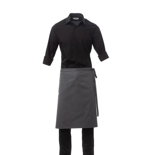 Grembiule unisex alla francese corto con tasca laterale Taglia Unica Personalizzabile Payper Market