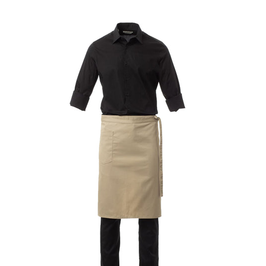 Grembiule unisex alla francese corto con tasca laterale Taglia Unica Personalizzabile Payper Market