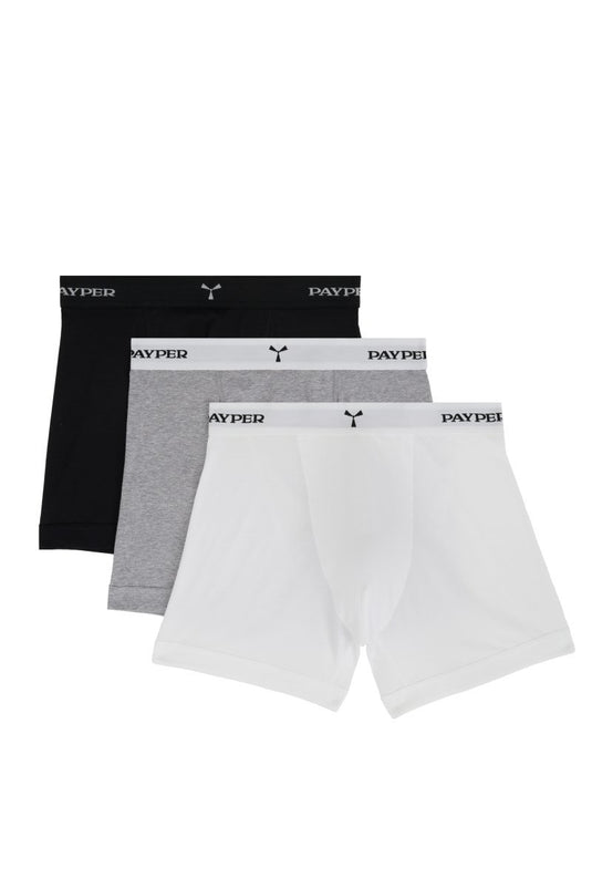 Boxer Uomo Payper MARLON Cotone Elasticizzato Gamba Lunga Pack 3