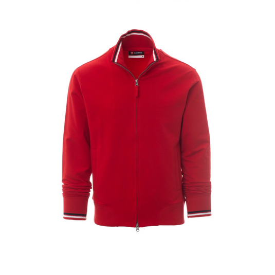 Felpa da Uomo Zip Intera in Cotone Stretch French Terry Payper Maverick 2.0