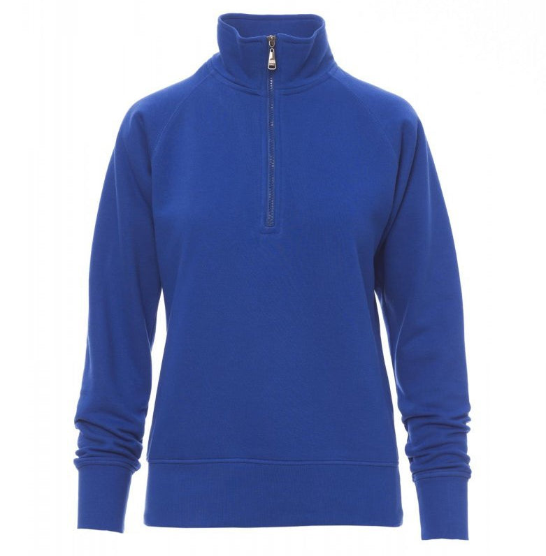 Carica immagine in Galleria Viewer, Felpa Donna Maniche Raglan Mezza Zip Payper Miami+ Lady
