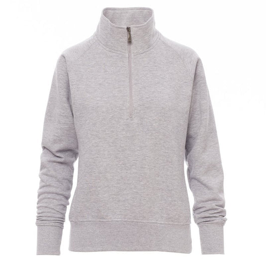 Felpa Donna Maniche Raglan Mezza Zip Payper Miami+ Lady