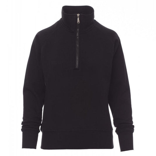 Felpa Donna Maniche Raglan Mezza Zip Payper Miami+ Lady