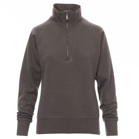 Felpa Donna Maniche Raglan Mezza Zip Payper Miami+ Lady