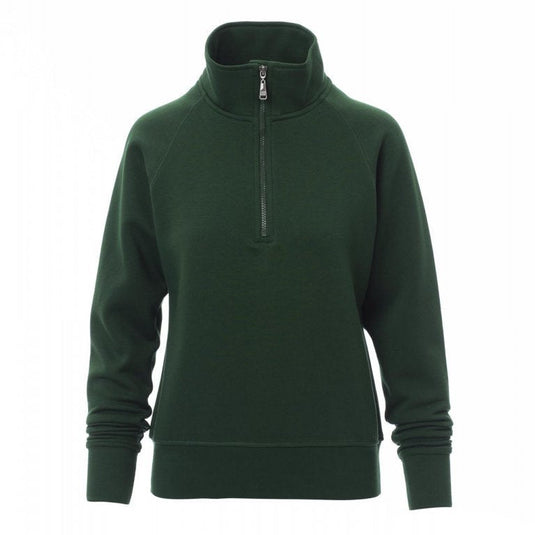 Felpa Donna Maniche Raglan Mezza Zip Payper Miami+ Lady
