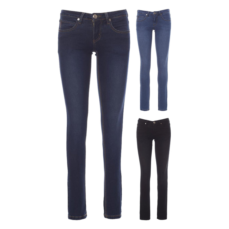Carica immagine in Galleria Viewer, Pantaloni Jeans Multitasche Stretch in Denim Payper Mustang Lady
