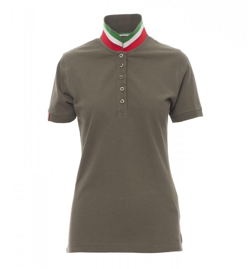 Carica immagine in Galleria Viewer, Polo Donna Tricolore Payper Nation Lady
