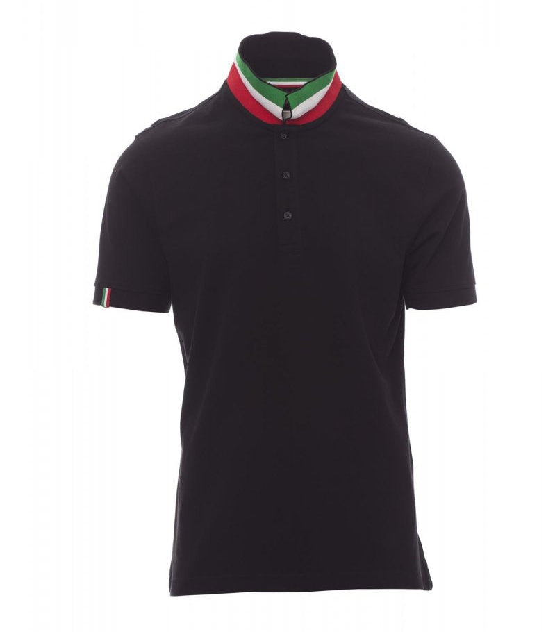 Carica immagine in Galleria Viewer, Polo Colletto Bandiera Tricolore Payper Nation
