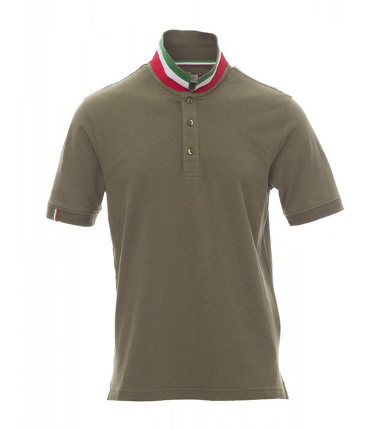 Polo Colletto Bandiera Tricolore Payper Nation
