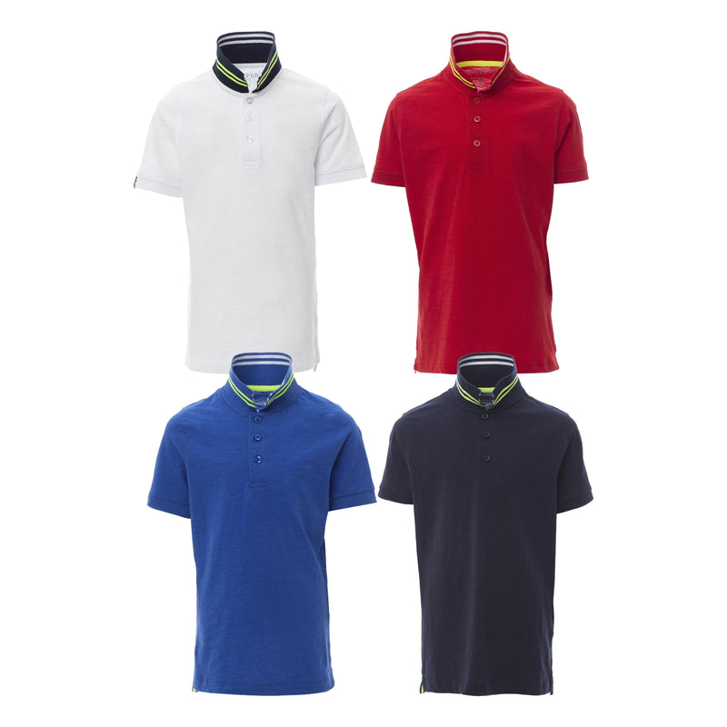Carica immagine in Galleria Viewer, Polo Bambino Manica Corta in Cotone Slub Payper Nautic Kids
