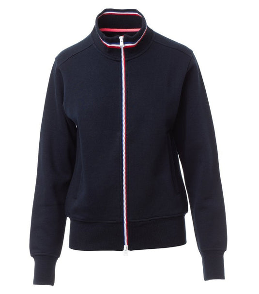 Felpa Donna Zip Intera Tricolore Payper Nazionale Lady