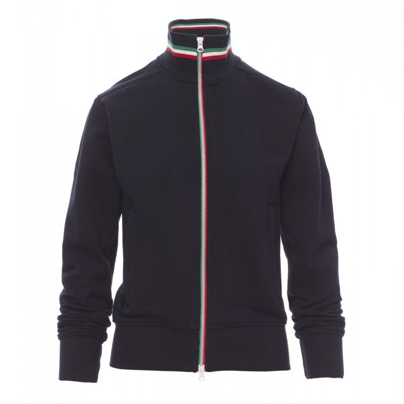 Carica immagine in Galleria Viewer, Felpa Donna Zip Intera Tricolore Payper Nazionale Lady
