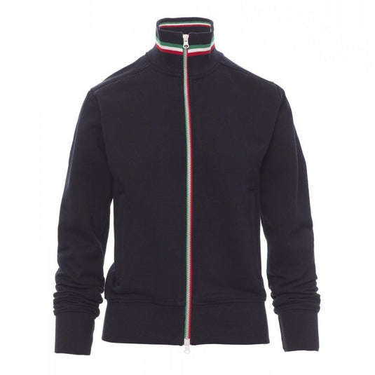 Felpa Donna Zip Intera Tricolore Payper Nazionale Lady