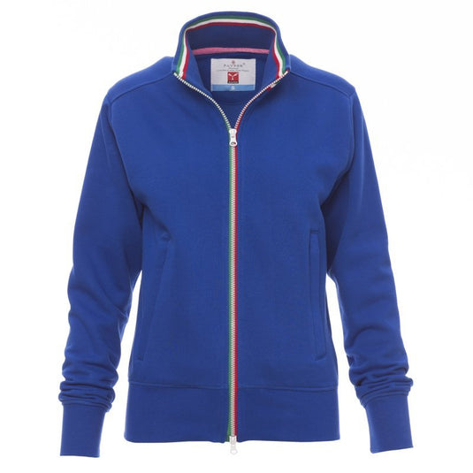 Felpa Donna Zip Intera Tricolore Payper Nazionale Lady