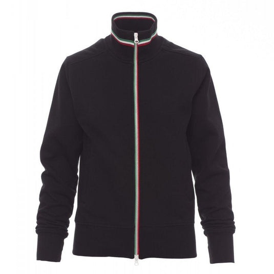 Felpa Donna Zip Intera Tricolore Payper Nazionale Lady