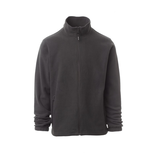 Felpa in Pile da Uomo TAGLIA-5XL con Zip Intera Tasche Payper Nepal Antracite Outlet